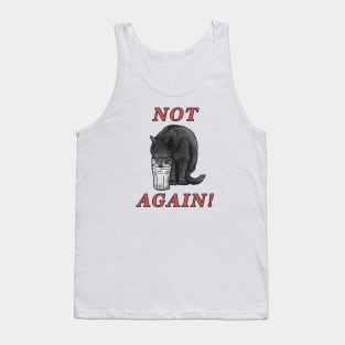 Cat Milk Thief Tank Top